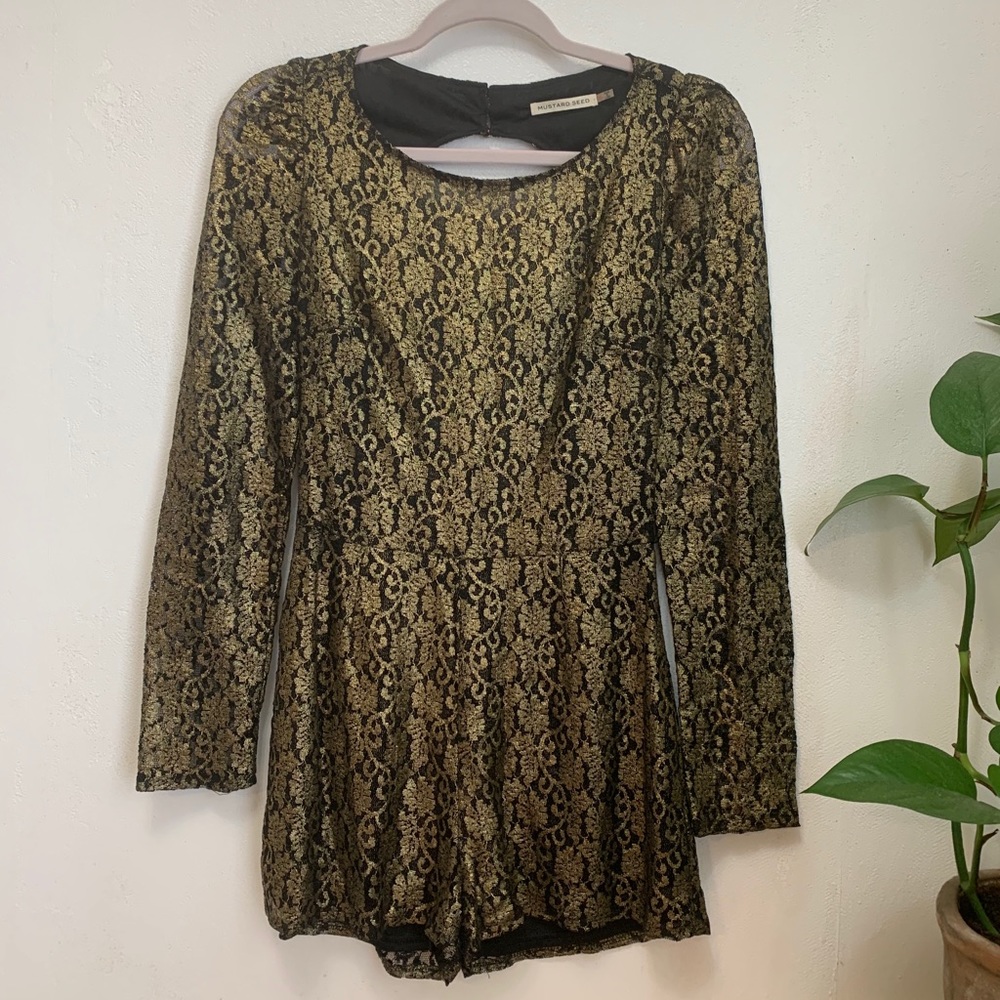 Mustard Seed Romper.